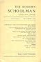 The Modern Schoolman (A Quarterly Journal of Philosophy)