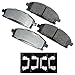 Akebono-ACT691 Ultra Premium Front Brake Pads, GREY