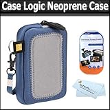 CaseLogic UNZ-3 Medium Universal Neoprene Case w/Screen Protection + LCD Sc ....