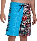 Ed Hardy Men's Split Boardshort