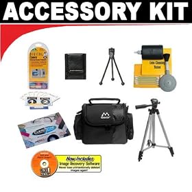 Accessory Kit with Case + Compact Tripod + DB ROTH Bonus Kit for All HP Photosmart Digital... by Olympus