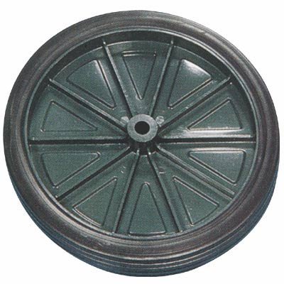 Injection Molded Wheel and Hub - 1-Pc., 10in. 