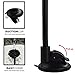 Ipow Smartphone Long Arm 13 Inches Car Mount Holder Cradle With A Quick Release Button For iPhone 6 6+ 6S 6S Plus 5S 5,iPod Touch,Samsung Galaxy S5 S4/3 Edge,Nexus,Nokia,LG G3,HTC&GPS Devices