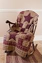 Star Patch Patchwork Throw Quilt