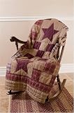 Star Patch Patchwork Throw Quilt