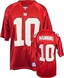 Apparel : Eli Manning Red New York Giants Youth NFL Replica Jersey
