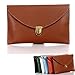 Gaorui Women lady Envelope Clutch Shoulder Chain Evening Handbag Tote Bag Purse_Multicolors