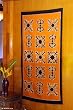Cotton wall hanging, 'Chaiyo Brown' Cotton wall hanging, 'Chaiyo Brown'
