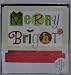 15 Handmade Hallmark Holiday Cards + 15 Foil-Lined Self-Sealing Envelopes - Merry Bright