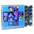 Ses - 09695 - D�guisements et Imitations - Maquillage - Palette Aqua - 10 Couleurs + livret
