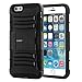 iPhone 6 Case - Exact Apple iPhone 6 4.7 Case [SideARM Series] - Rugged Holster Case with Kickstand for Apple iPhone 6 (4.7-inch) Black/Black