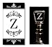 Monogram Guest Towel & Winestopper Gift Set - Z