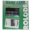 The Name Card By Rolodex Credit Card Sized Electronic Organizer RNA -2 Holds 50 Names