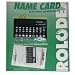 The Name Card By Rolodex Credit Card Sized Electronic Organizer RNA -2 Holds 50 Names