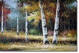 Birch Forest (24x36)