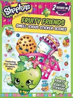 Little Bee Books: Shopkins Fruity Friends/Strawberry Kiss (Sticker and Activity Book) (Paperback); 2015 Edition