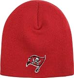 NFL Boys' Tampa Bay Buccaneers Uncuffed Knit Hat (Tampa Bay Buccaneers, Boys 8-20)