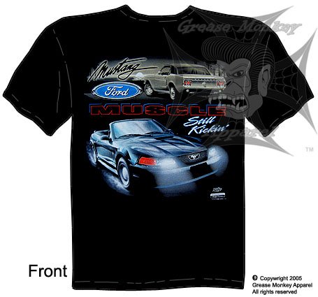 Size Large, Still Kickin' Ford Mustang, Muscle 