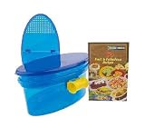 Pasta N More 5 Piece Microwave Pasta Cooker Set with Bonus Cookbook