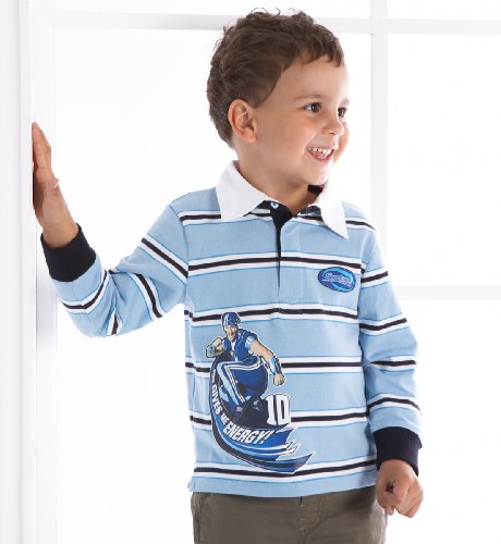 Pure Cotton Long Sleeve Sportacus Rugby Shirt