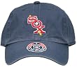 Men's Boston Red Sox Fitted Navy Cap w/ ball & bat logo