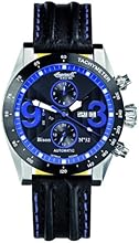 Ingersoll Men's Automatic Watch with Black Dial Analogue Display and Black Leather Strap IN1620BKBL