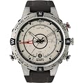 Timex Intelligent Quartz Men's Quartz Strap Watch with Yellow Dial Analogue Display and Brown Leather