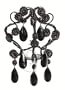 Sleeping Partners Chandelier Night Light - Black