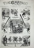 1880 SCOTTISH HIGHLAND GAMES LILLIE BRIDGE CABER SPORT
