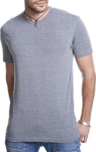 Next Level 6010 Men's Tri-Blend Crew Tee - Premium Heather - M