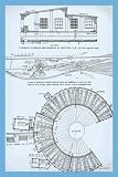 Art Poster, Canadian National Roundhouse - 12x18