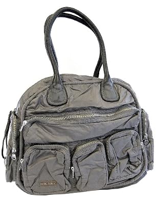 Diesel X00467 Crash Damen Schultertasche Grau