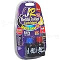 JR Inkjet Printer Ink Cartridge Refill Kit 4 X 30ml Black and Colour Multipack - JR-K4E