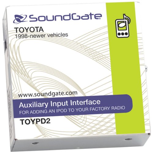 Soundgate TOYPD2 iPod Auxiliary Input Full Controller with Text for Toyota Vehicles 1998-Newer Models