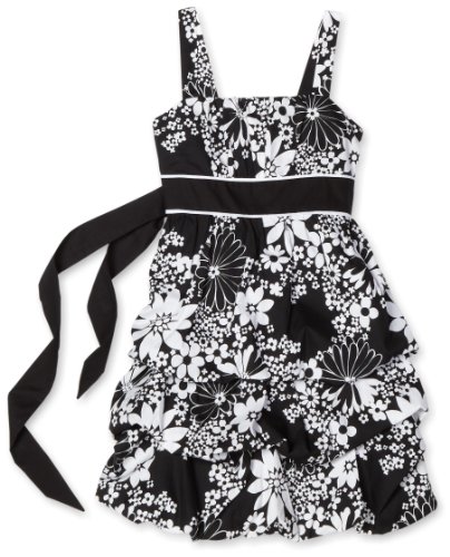 Amy Byer Girls 7-16 Floral Bubble Dress 