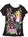 Search : Hannah Montana Little Girls Sparkle Black T-shirt