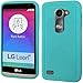 LG Leon C40 Power L22C Destiny L21G Sunset L33L Phone Case, Bastex Rugged Solid TPU Flexible Gel Candy Cover Case - Teal