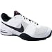 Nike Air Max Courtballistec 1.3 Tennis Shoes (White/ Dark Obsidian - Sport Red)