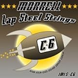 Morrell JMLS-C6 Premium 6-String Lap Steel Guitar Strings for C-6 Tuning 16-38 (3-Pack)