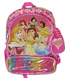 Disney Princess Backpack - full size Love Glows Princess back pack with bonus coin purse