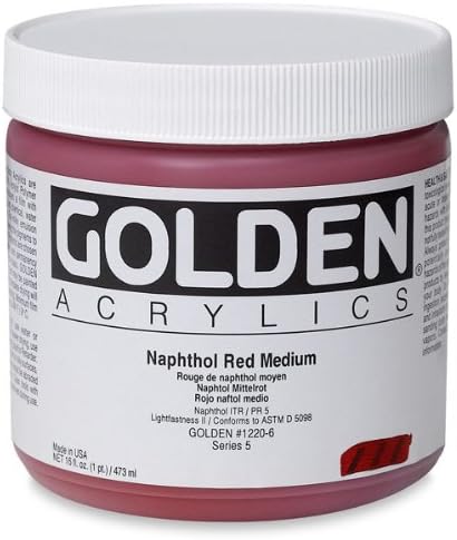 Golden Heavy Body Acrylic - C.P. Cadmium Yellow Light - 16oz Jar