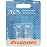 SYLVANIA 2825 Basic Miniature Bulb, (Pack of 2)