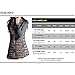 Women's Stylish Down Vest Puffer Coat Lightweight Sleeveless Down Windbreaker
