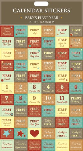 2012 Babys First Year Stickers
