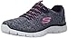 Skechers Sport Women's Heart To Heart Fashion Sneaker,Navy Pink,9 M US