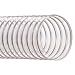 Hi-Tech Duravent CVD Series PVC Duct Hose, Wire Reinforced, Clear