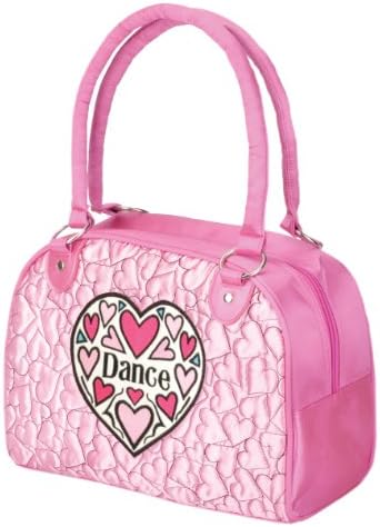 Dansbagz Hearts For Dance Duffel Bag One Size Pink