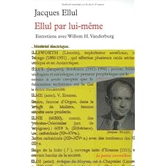 Ellul par lui-m�me