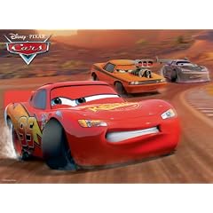 Ravensburger 10877 - Disney Cars: Lightning McQueen &S not Rod - 100 Teile Puzzle