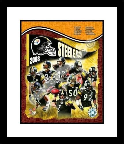 2008 Pittsburgh Steelers Team Composite NFL Framed 8×10 Photograph – CLOSEOUT SPECIAL